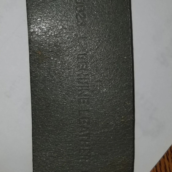 Flower metallic leather belt‎ L main image 8